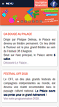 Mobile Screenshot of lepalaceavignon.fr